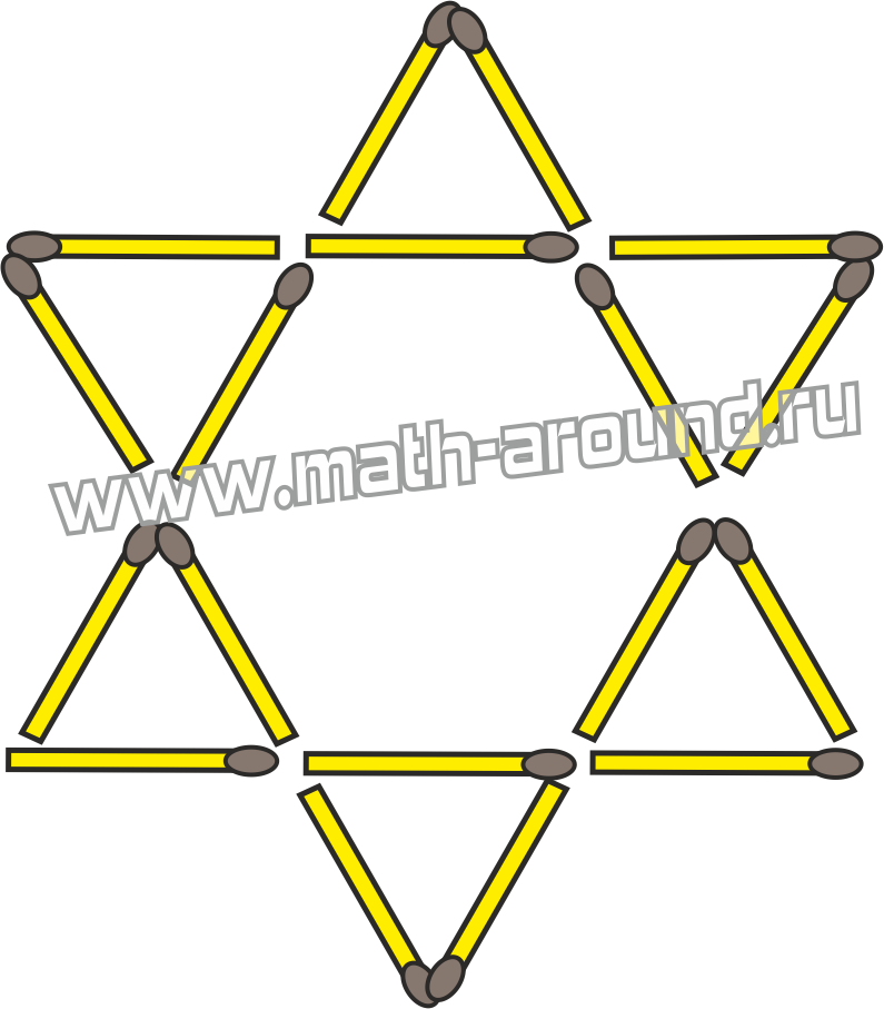 Геометрия и спички+треугольник+3
